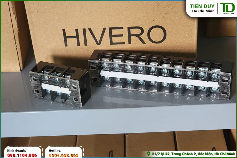 Cầu đấu khối 30A Hivero thường được dùng cho những loại tủ điện nào? (hình 5)