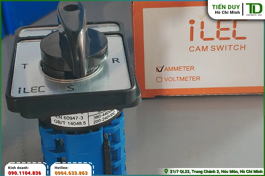 Đặc điểm của công tắc chuyển mạch Ampe ILEC (hình 5)