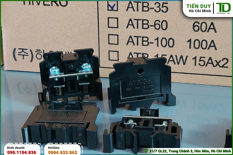 Đặc điểm của dòng sản phẩm domino tép ATB-35 Hivero (hình 1)