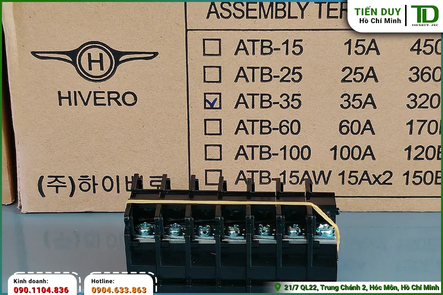 Đặc điểm của dòng sản phẩm domino tép ATB-35 Hivero (hình 6)