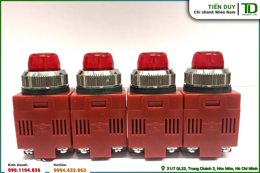 Đèn báo pha tủ điện Hivero (hình 2)