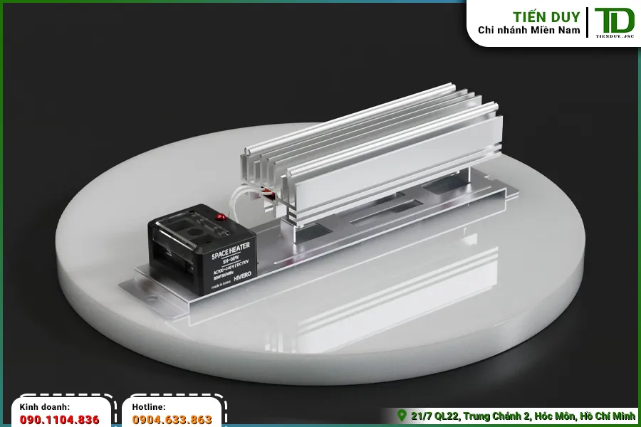 Điện trở sấy tủ điện Hivero giúp chống ẩm (hình 2)