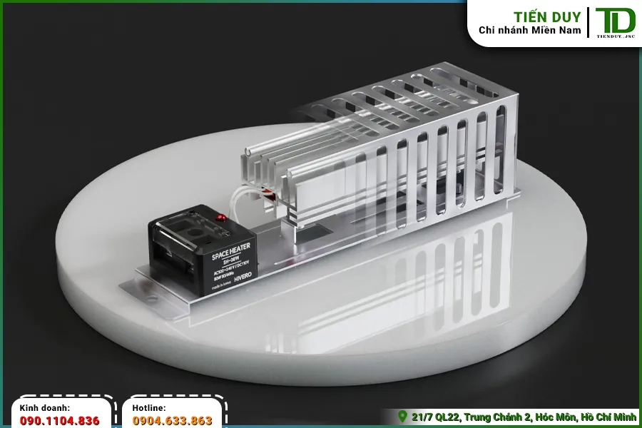 Điện trở sấy tủ điện Hivero giúp chống ẩm (hình 6)