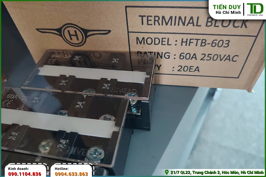 dòng sản phẩm cầu đấu khối HFTB-603 Hivero (hình 5)
