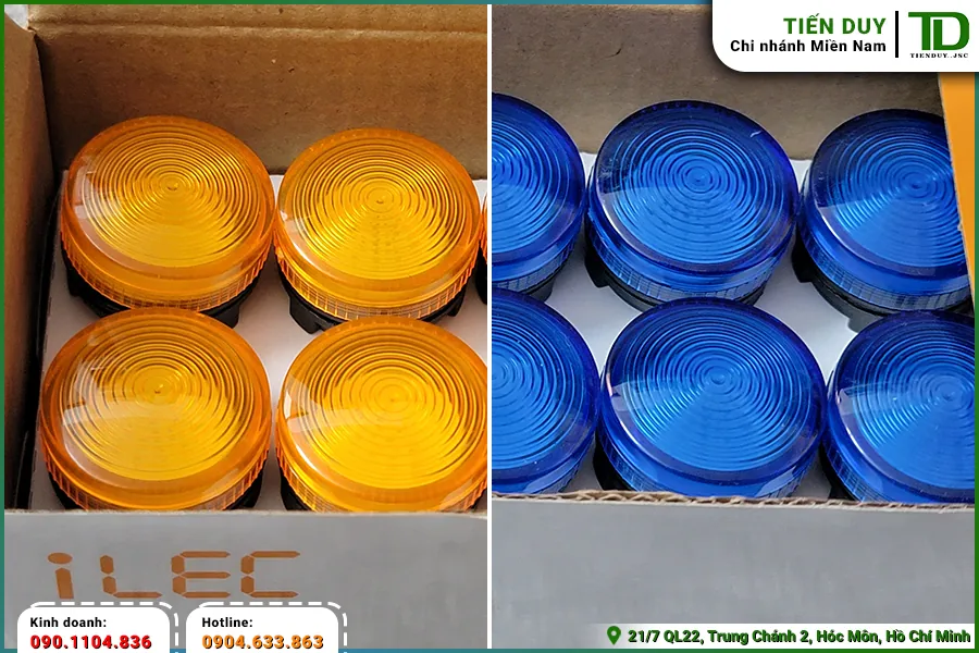 Lựa chọn bóng tín hiệu 24V ILEC cho hệ thống tủ điều khiển tự động 2 Lựa chọn bóng tín hiệu 24V ILEC (hình 2)