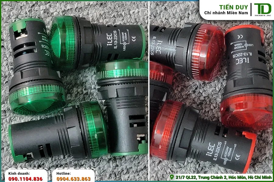 Lựa chọn bóng tín hiệu 24V ILEC cho hệ thống tủ điều khiển tự động 5 Lựa chọn bóng tín hiệu 24V ILEC (hình 5)