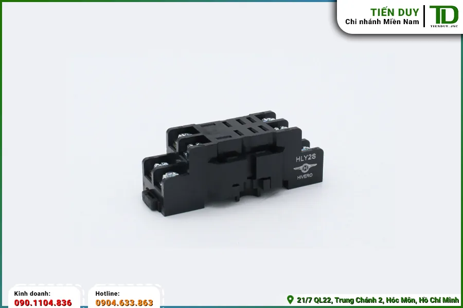 Lựa chọn đế cắm rơ le Hivero phù hợp với số chân cắm (hình 4)