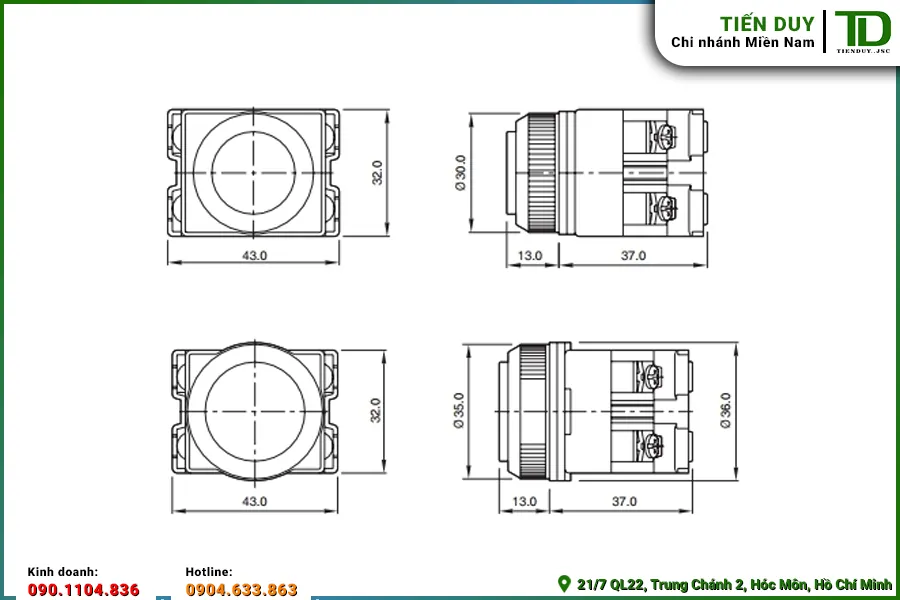 Phân loại và ứng dụng của nút nhấn không đèn Hivero 4 Phân loại và ứng dụng của nút nhấn không đèn Hivero (hình 4)