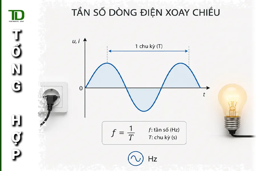 Tần suất điện là gì? 50Hz, 60Hz khác nhau gì? (hình 1)