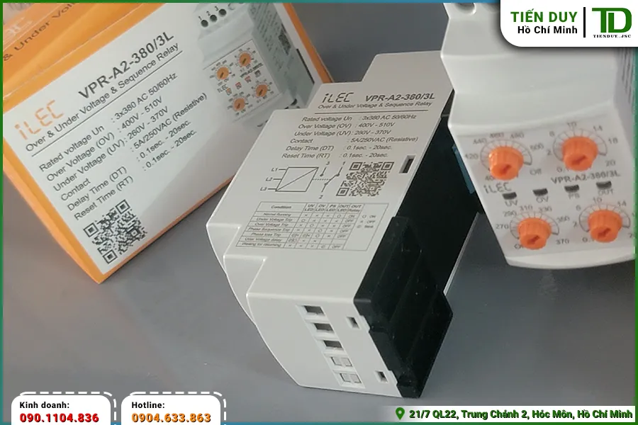 dòng sản phẩm rơ le bảo vệ pha ILEC (hình 2)