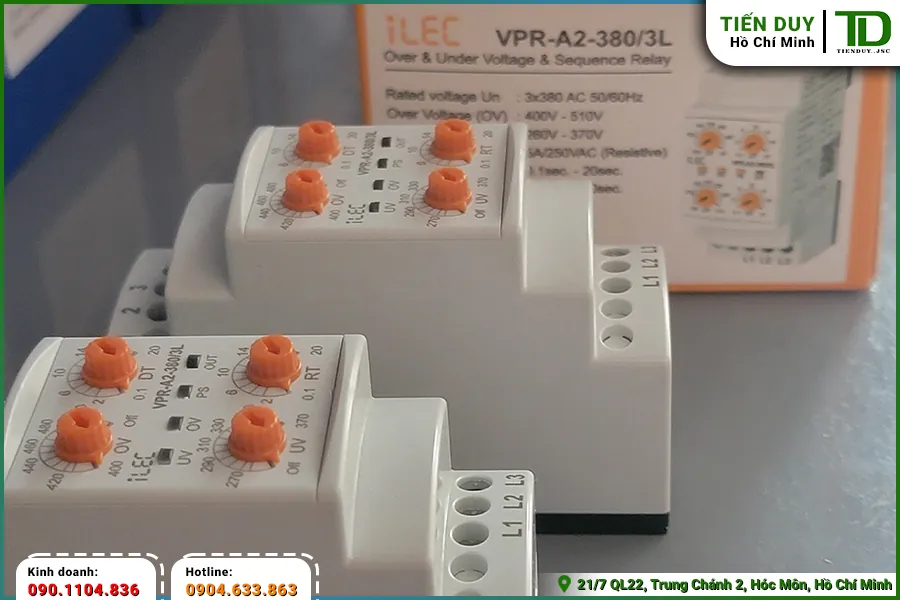 dòng sản phẩm rơ le bảo vệ pha ILEC (hình 3)