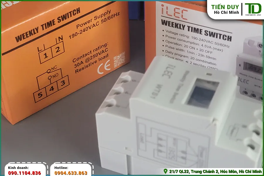Timer 24h ILEC đóng vai trò gì trong tủ điện công nghiệp? 2 Timer 24h ILEC đóng vai trò gì trong tủ điện (hình 2)