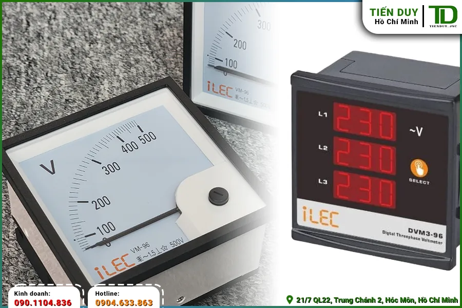 Tổng quan về dòng sản phẩm đồng hồ Volt ILEC (hình 1)