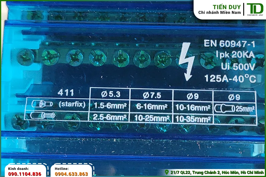 Tổng quan về hộp chia dây tủ điện Chaer (hình 3)