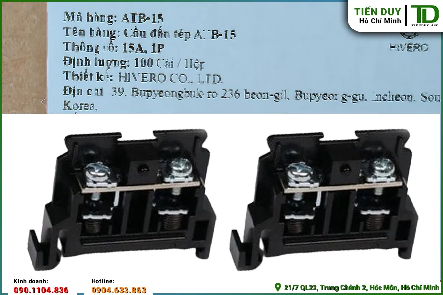 Ứng dụng của Domino Tép ATB-15 Hivero là gì? 6 Ứng dụng của Domino Tép ATB-15 Hivero là gì? (hình 6)