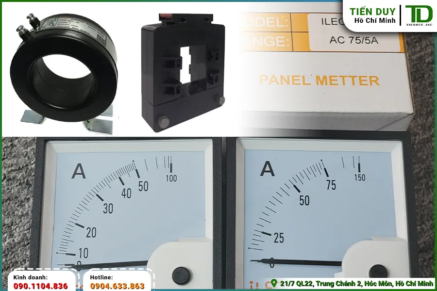 Ứng dụng của đồng Hồ Ampe ILEC trong tủ điện công nghiệp (hình 5)