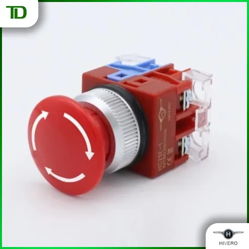Ứng dụng của nút dừng khẩn cấp Hivero trong dây chuyền sản xuất