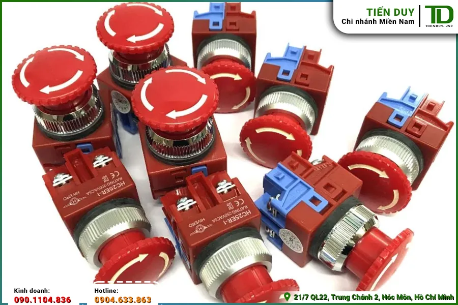 Ứng dụng của nút dừng khẩn cấp Hivero trong dây chuyền sản xuất (hình 4)