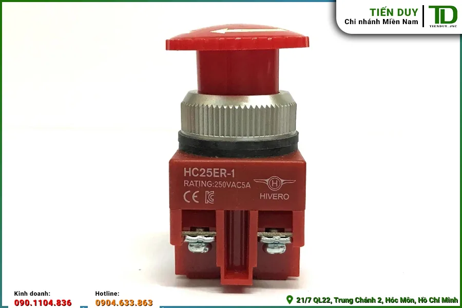 Ứng dụng của nút dừng khẩn cấp Hivero trong dây chuyền sản xuất (hình 5)