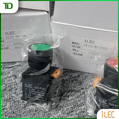 Ứng dụng của dòng nút nhấn nhả không đèn ILEC