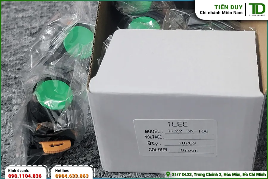 Ứng dụng của dòng nút nhấn nhả không đèn ILEC (hình 2)