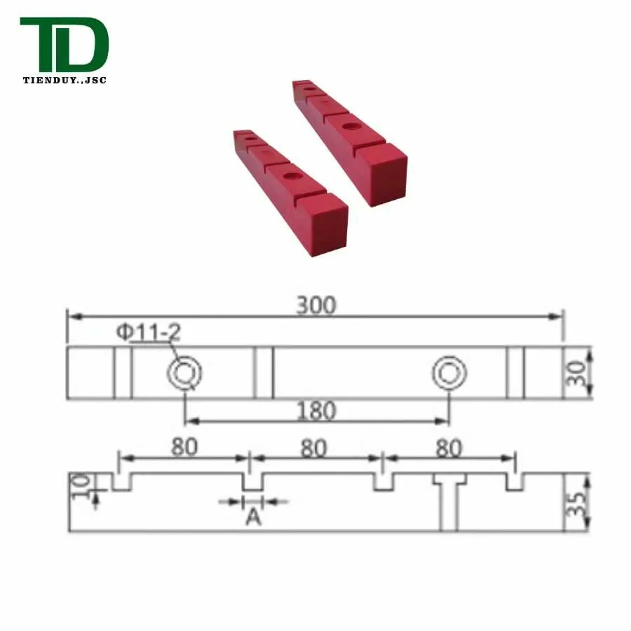 6D4 Sứ đỡ thanh cái CHAER BMC dùng trong tủ điện | Tiến Duy Miền Nam