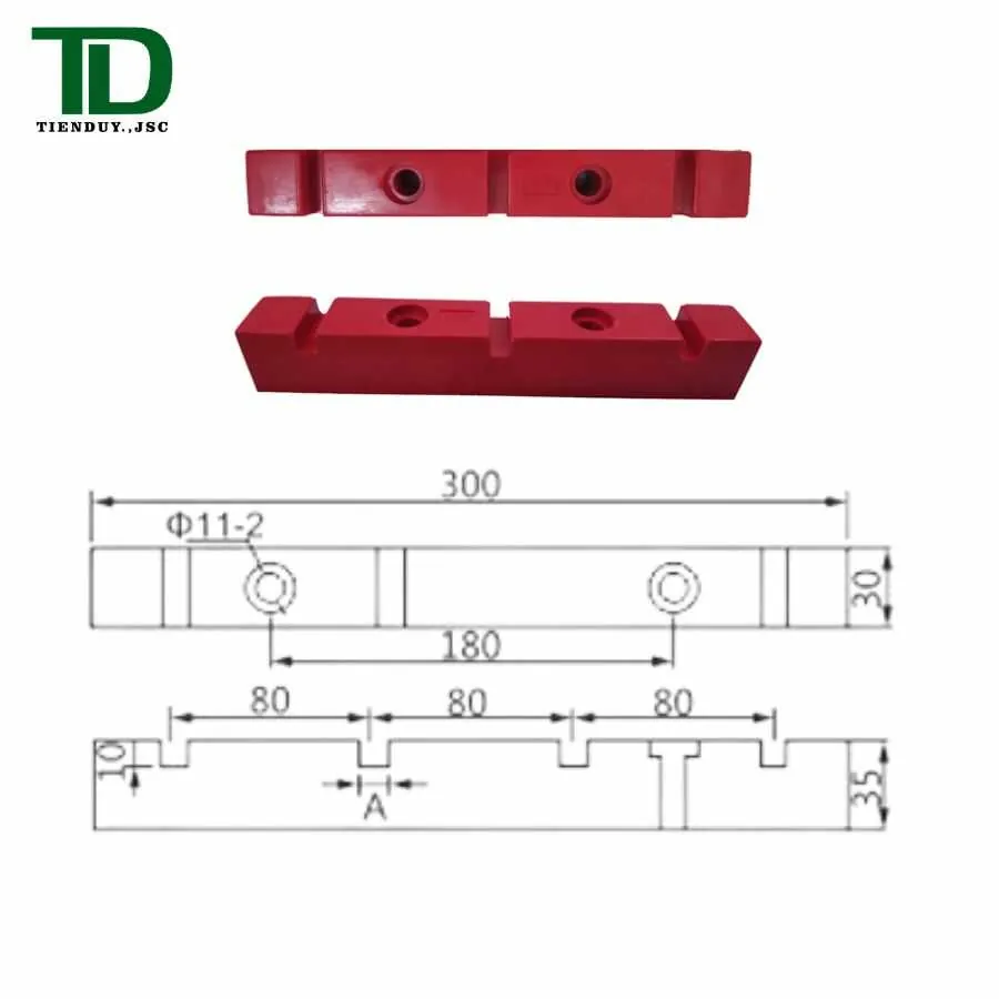 8D3 Sứ đỡ thanh cái CHAER BMC dùng trong tủ điện | Tiến Duy Miền Nam
