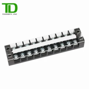 HFTB-3010 Cầu đấu khối Hivero 30A 10P dùng trong tủ điện | Tiến Duy Miền Nam
