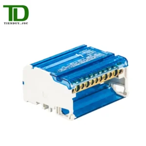 KR013-4×11 Cầu Đấu Chia Dây 3 Pha 4 Cực - 9 Ngõ Ra 125A Chaer | Tiến Duy Miền Nam