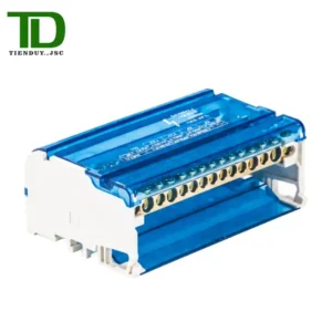 KR013-4×15 Cầu Đấu Chia Dây 3 Pha 4 Cực - 13 Ngõ Ra 125A Chaer | Tiến Duy Miền Nam