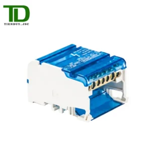 KR013-4×7 Cầu Đấu Chia Dây 3 Pha 4 Cực - 5 Ngõ Ra 125A Chaer | Tiến Duy Miền Nam