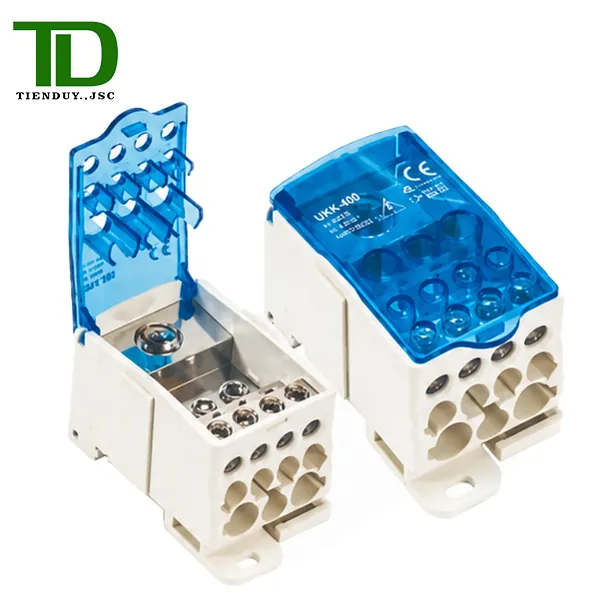 UKK-400A Cầu Đấu Chia Dây 1 Pha 1 Cực 400A Chaer | Tiến Duy Miền Nam