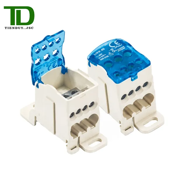 UKK-80A Cầu Đấu Chia Dây 1 Pha 1 Cực 80A Chaer | Tiến Duy Miền Nam