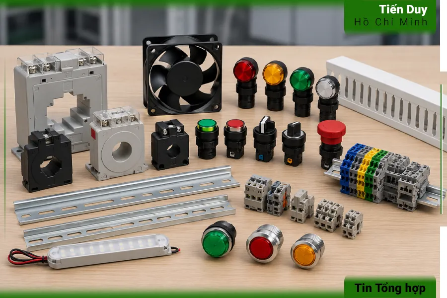 Các nhóm phụ kiện tủ điện thường dùng tại Việt Nam (hình 1)