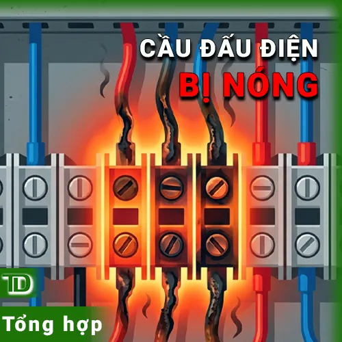 Cầu đấu điện bị nóng khi vận hành có sao không?