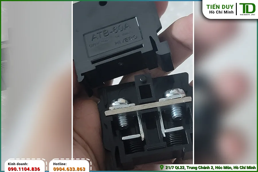 Cầu đấu tép 60A Hivero: Đặc điểm