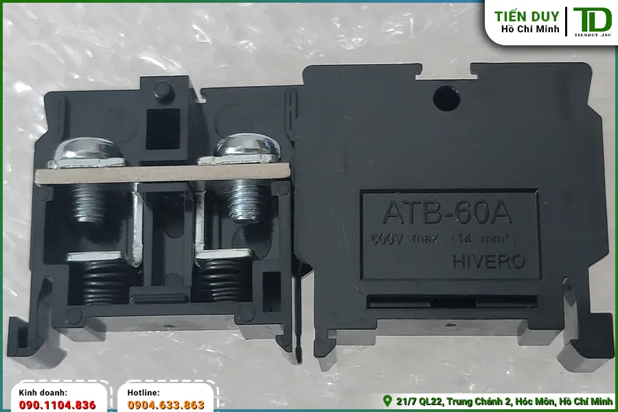 Cầu đấu tép 60A Hivero: Nghiệm thu