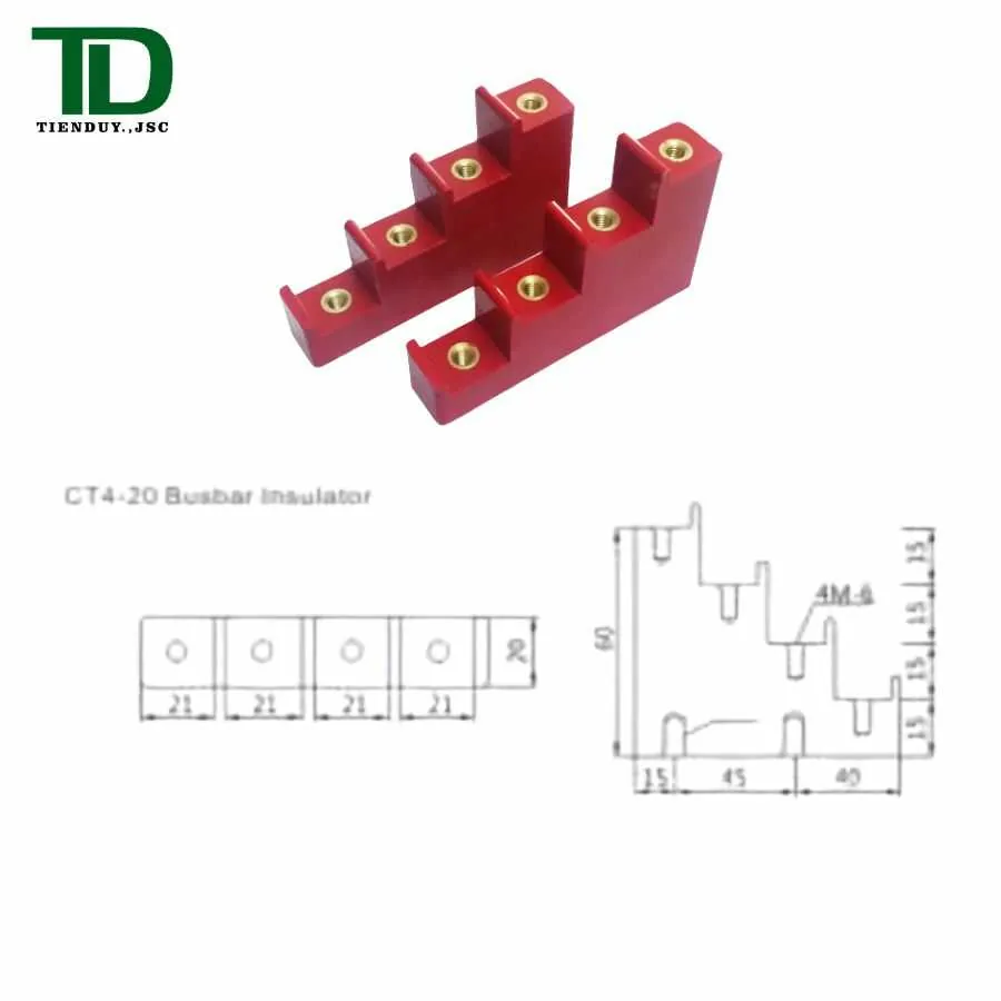 CT4-20 Sứ đỡ thanh cái CHAER BMC dùng trong tủ điện | Tiến Duy Miền Nam