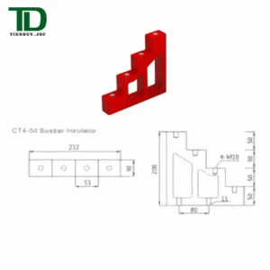 CT4-50 Sứ đỡ thanh cái BMC dùng trong tủ điện | Tiến Duy Miền Nam
