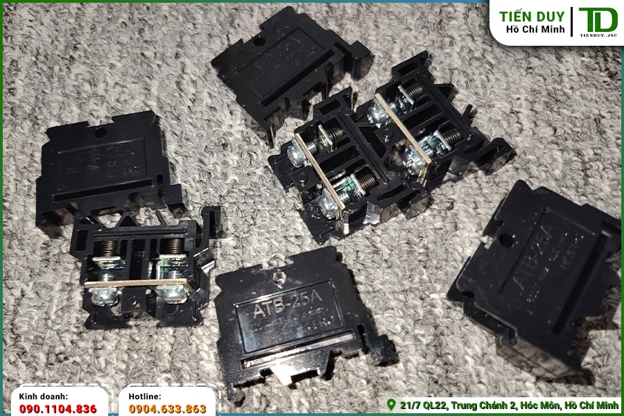 Đặc điểm của các cầu đấu đơn 25A Hivero 2 Đặc điểm của các cầu đấu đơn 25A Hivero (hình 2)