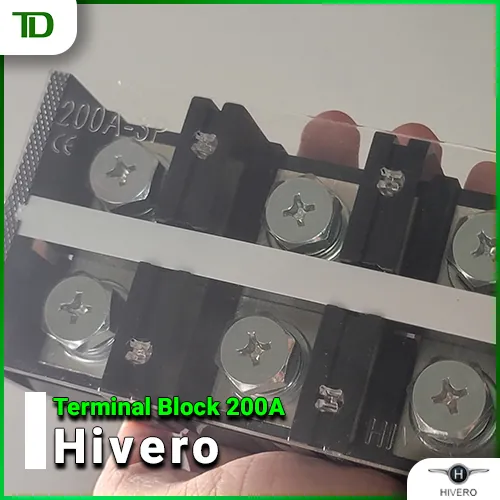 Đặc điểm của dòng sản phẩm Terminal Block 200A Hivero