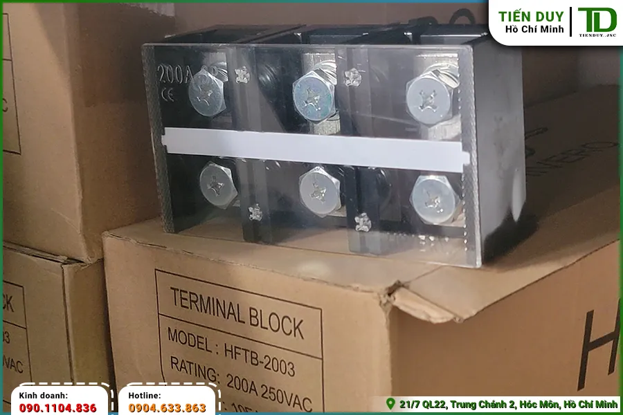 Đặc điểm của dòng sản phẩm Terminal Block 200A Hivero (hình 4)