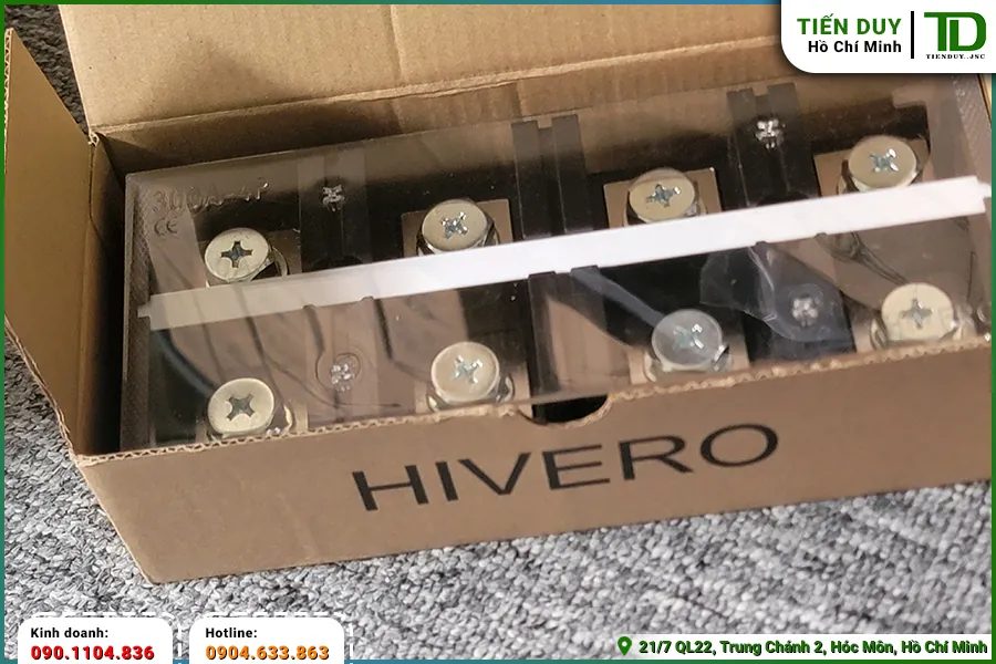 Domino 300A Hivero chuyên dùng cho hệ thống tủ điện công suất lớn (hình 6)