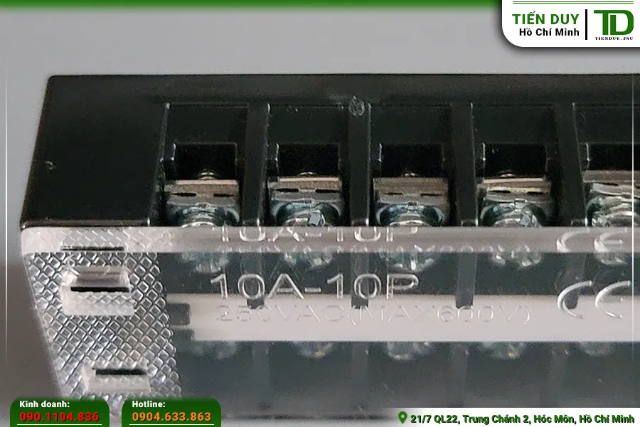Giới thiệu về dòng Terminal block Hivero 10A (hình 2)