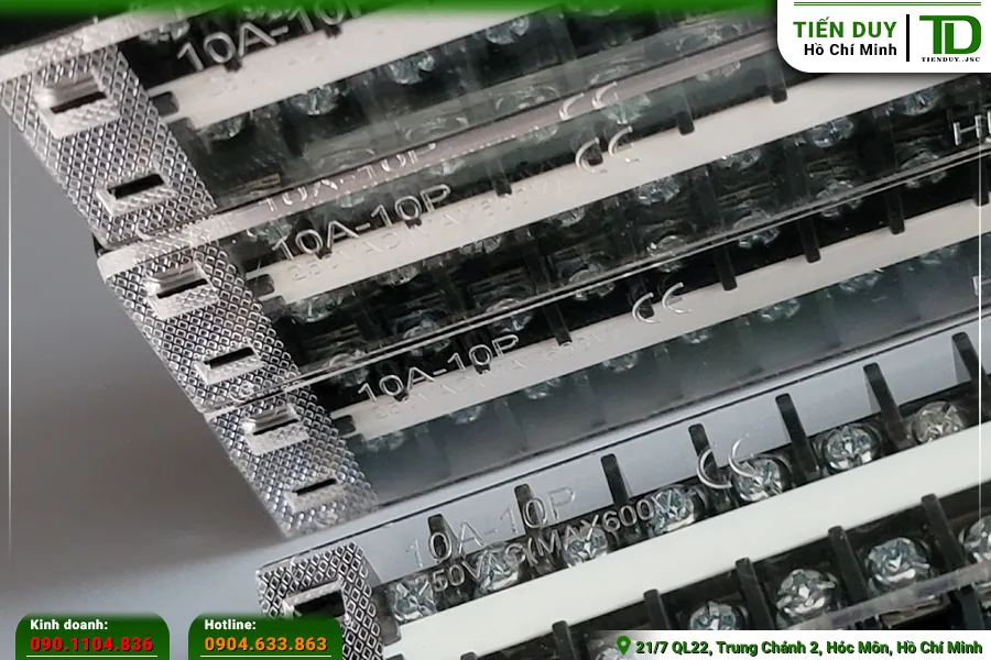 Giới thiệu về dòng Terminal block Hivero 10A (hình 3)