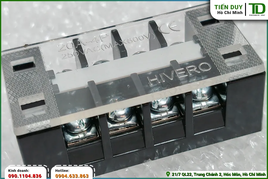 Giới thiệu về dòng sản phẩm Terminal Block 4P Hivero (hình 2)