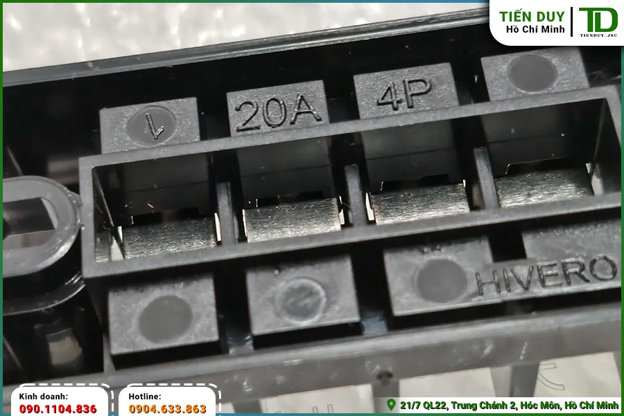 Giới thiệu về dòng sản phẩm Terminal Block 4P Hivero (hình 5)