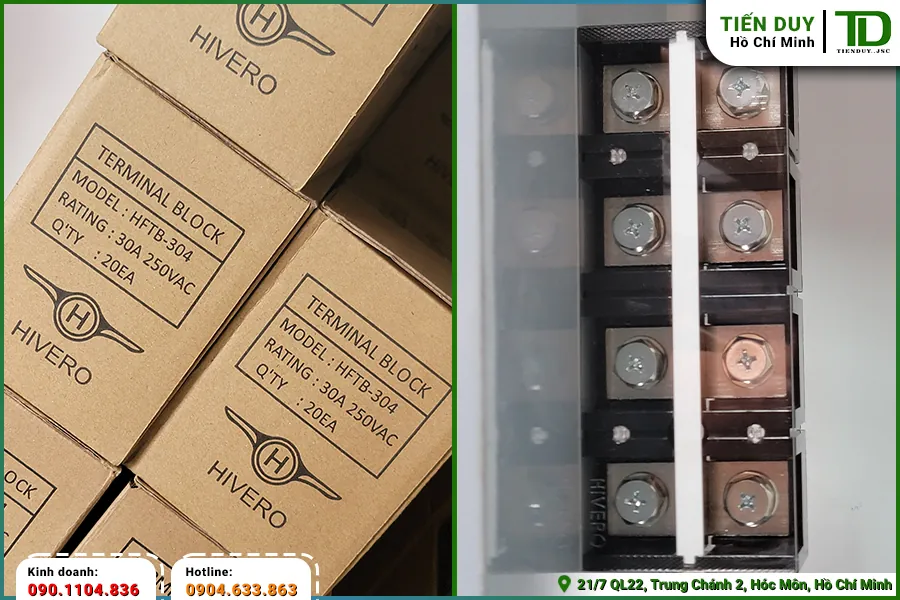 Giới thiệu về dòng sản phẩm Terminal Block 4P Hivero (hình 6)