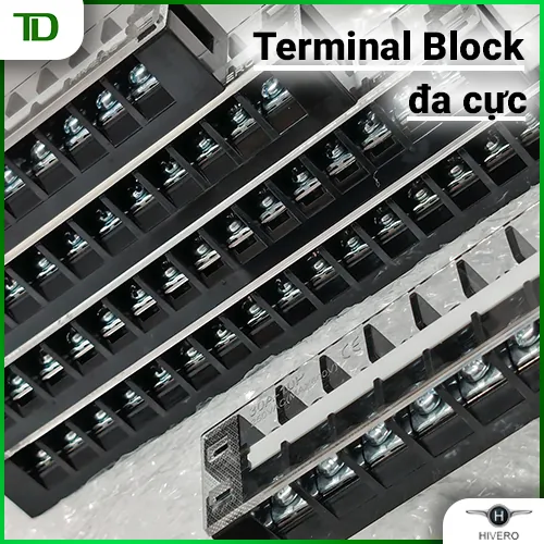 Ứng dụng của Terminal Block đa cực: 6P, 10P, 12P, 15P, 20P