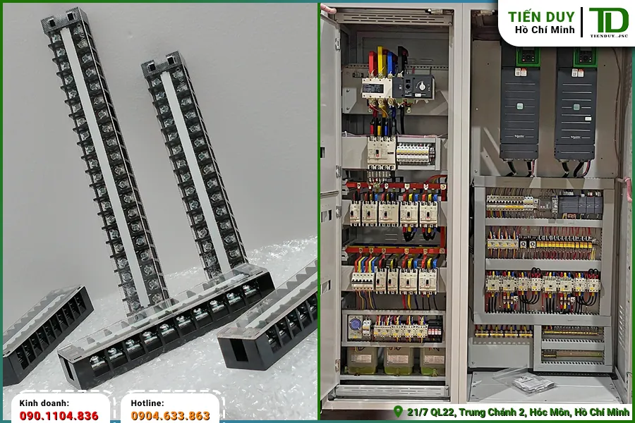 Ứng dụng của Terminal Block đa cực: 6P, 10P, 12P, 15P, 20P (hình 3)
